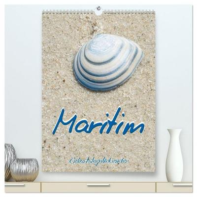 Maritim - Geburtstagskalender (hochwertiger Premium Wandkalender 2026 DIN A2 hoch), Kunstdruck in Hochglanz