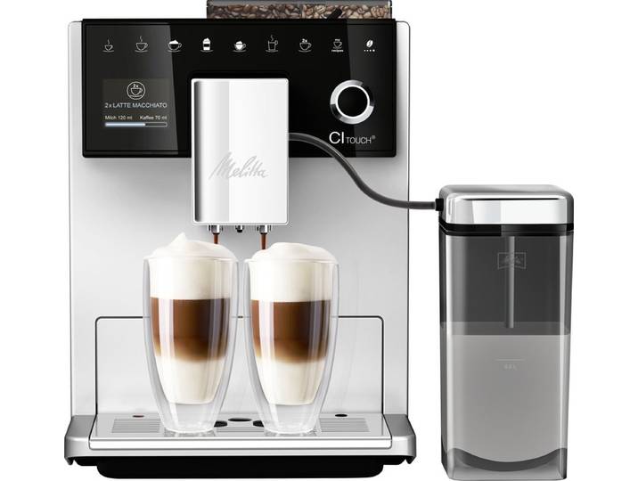 Melitta CI Touch volautomatische Espressomachine 630-111 zilver