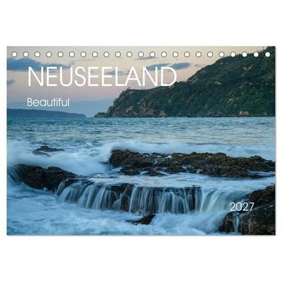 Beautiful Neuseeland (Tischkalender 2027 DIN A5 quer), CALVENDO Monatskalender