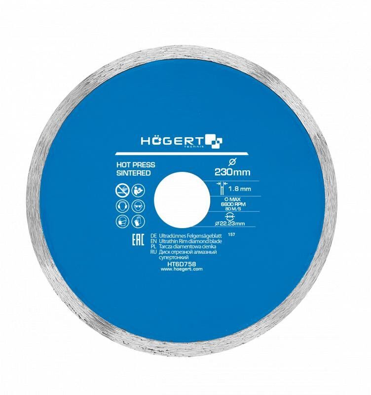 Hogert Technik HT6D758 Mola per troncare, Rettificatore ad angolo