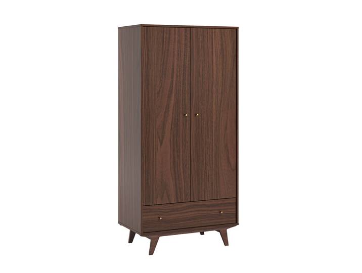Armoire 2 portes 1 tiroir Vox Mid - Bois