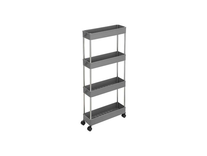 Hansiro Rollwagen, Grau, Kunststoff, 12.5x86x40 cm, Esszimmer, Servierwagen