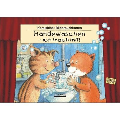HÄNDEWASCHEN - ICH MACH MIT! 11 Kamishibai-Bilderbuchkarten übers richtige Händewaschen, inkl. Hust- und Nies-Etikette!, Nonbook von Julia Volmert,