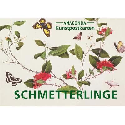 Postkarten-Set Schmetterlinge, Taschenbuch von , Anaconda, 978-3-7306-1504-1