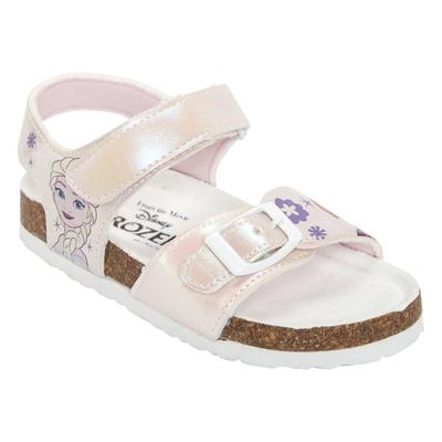 Sandale DISNEY "FROZEN", Mädchen, Gr. 27, rosa (pink), Synthetik, Schuhe Sandale