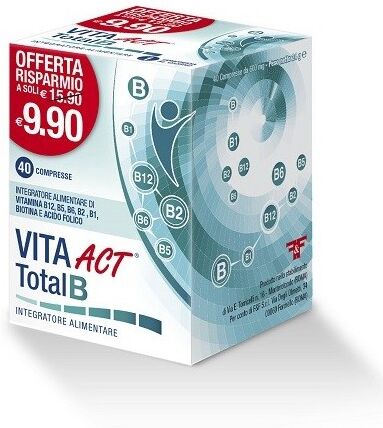 F&f Vita Act Total B 40cpr