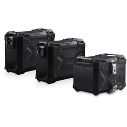 SW-Motech Adventure Set TRAX ADV - Schwarz. BMW R 1300 GS Adventure (24-).