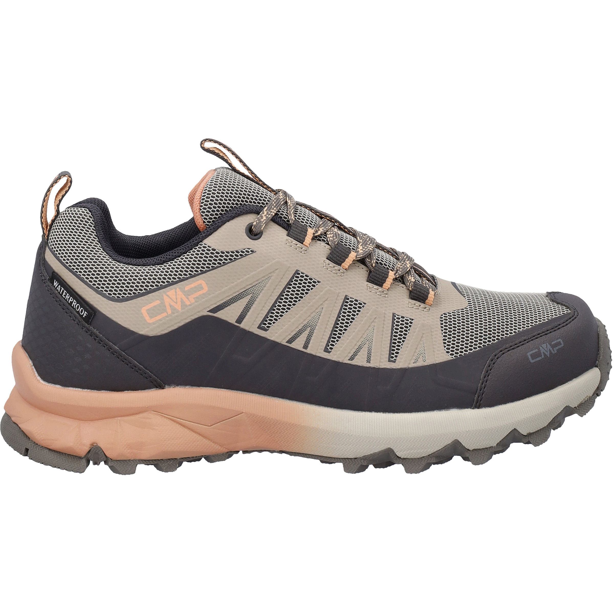 CMP Laky Fast WP Damen Zustiegsschuhe beige Größe 37 Trekking Wasserdicht
