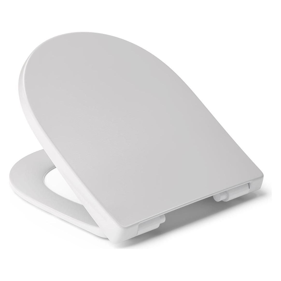 Hamberger Sanitary WCSitz Lopata Softclose Pre. weiss mit Edelstahl-Steckscharnier C0102G (540715)