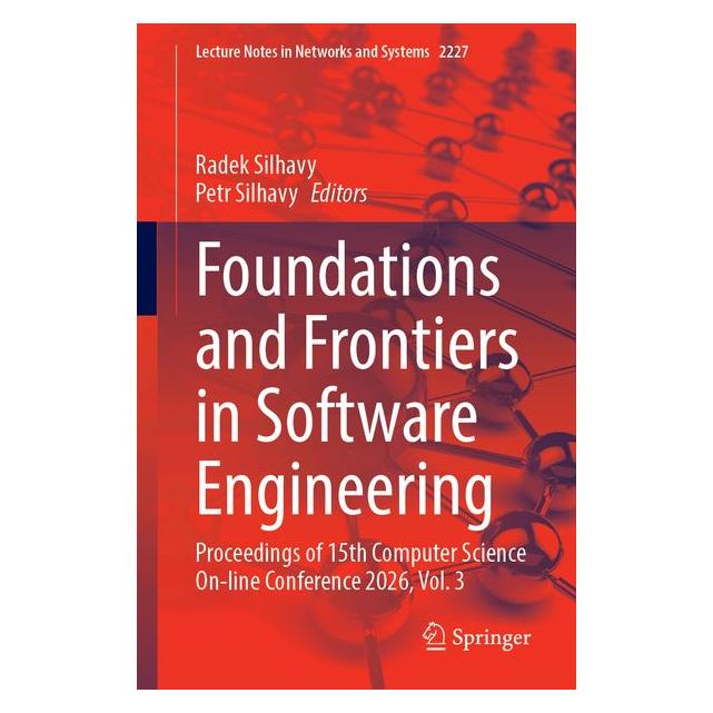 Springer Foundations and Frontiers in Software Engineering (Englisch, Petr Silhavy, Radek Silhavy) (73807388)