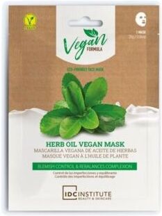 Idc Institute Vegan Herbal Oil Facial Mask 25 gr