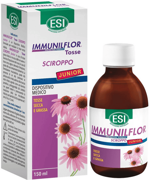 Immunilflor Esi Junior Sciroppo Tosse Secca e Grassa 150 ml