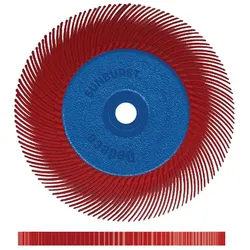 Tyrolit, Schleifmittel, Radialbürste Sunburst Ã ̃152xB151x25,4mm 220 Form DISC RA Alox/Korund (220)