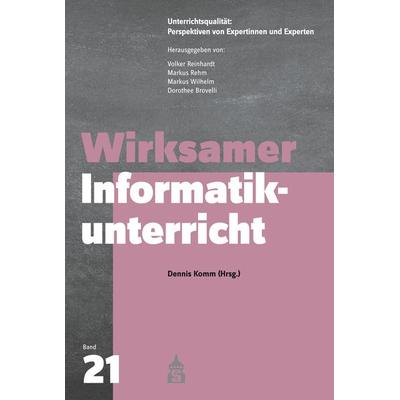 Wirksamer Informatikunterricht, Taschenbuch von , Wbv Media, 978-3-8340-2243-1