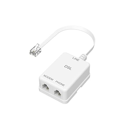 Hama ADSL-filter jackplug 6p 4c met 2 bussen 6p 4c