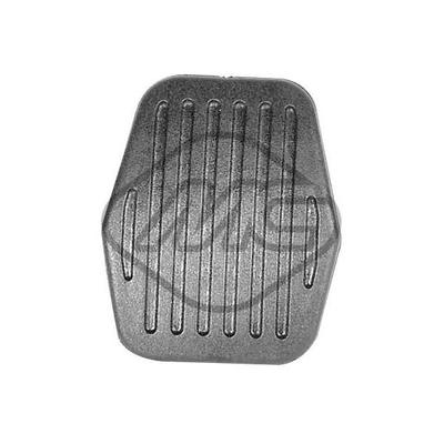 METALCAUCHO Pedalbelag, Kupplungspedal 41828 für Ford