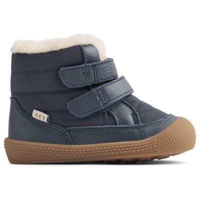 WHEAT - Kid's Lauflern-Stiefel Daxi Wolle Tex - Winterschuhe 24 | EU 24 blau