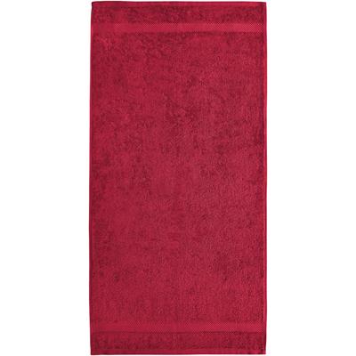 Strandtuch DYCKHOFF "Planet", rot, B:70cm L:200cm, Walkfrottier, Obermaterial: 100% Baumwolle, Handtücher