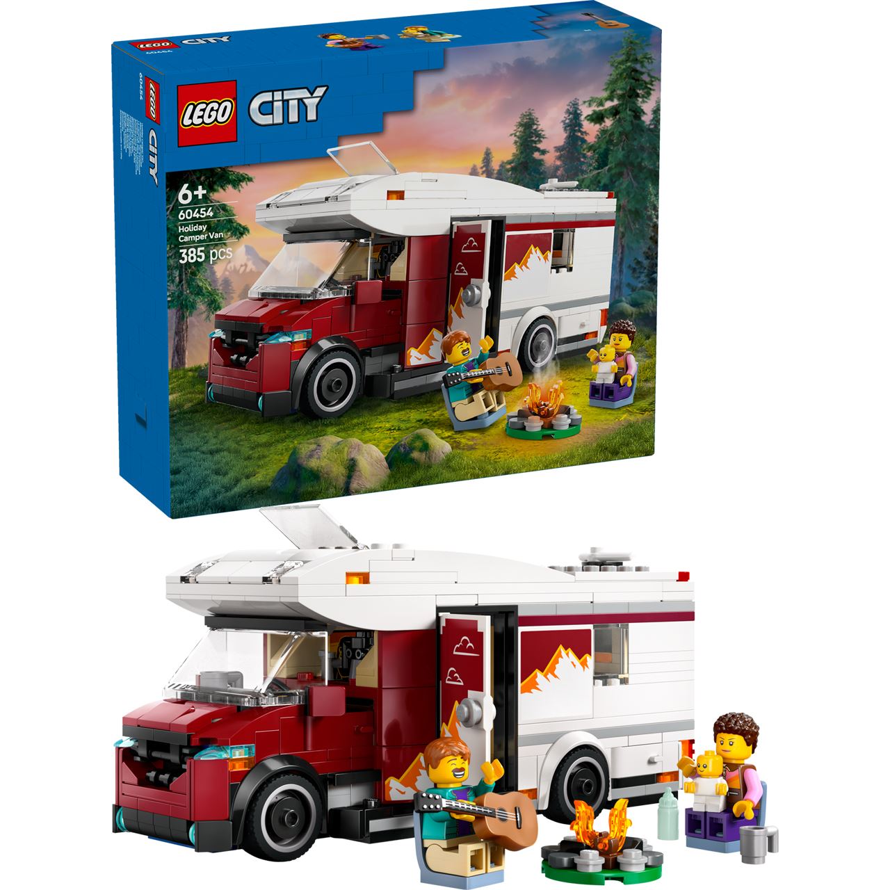 LEGO City 60454 Abenteuer-Wohnmobil - Camping Spielzeug für Kinder