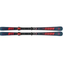 FISCHER Herren Racing Ski THE CURV DTI AR + RS 11 PR, Größe 164 in Blau Blau