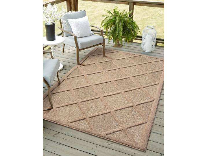 Outdoor-Teppich Mara Typ A Beige/Beige Mischgewebe 240 x 320cm