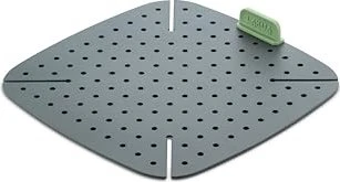 Lékué Matte für Heißluftfritteuse grau
