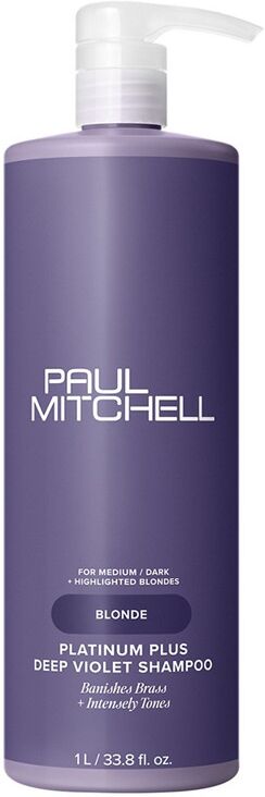 Paul Mitchell Platinum Plus Deep Violet Shampoo 1000ml