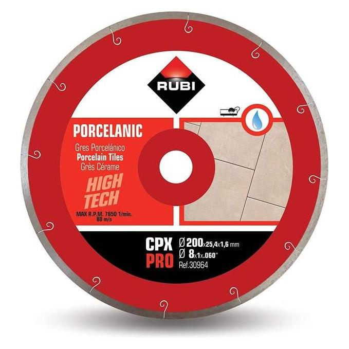 Dierre Disque diamant pour grès cérame gris 200 mm cpx 200 pro RUBI - 30964 (30964)