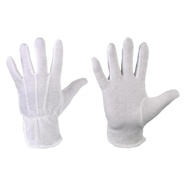 Feldtmann Handschuhe CLASSIC BAOTOU Gr.10 wei/wei EN 420 PSA I STRONGHAND - VPE: 12 (10) (0305-10)