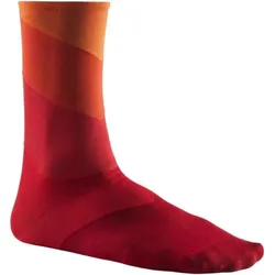 Mavic, Unisex, Sportsocken, Graphic Stripes (35 - 38), Rot