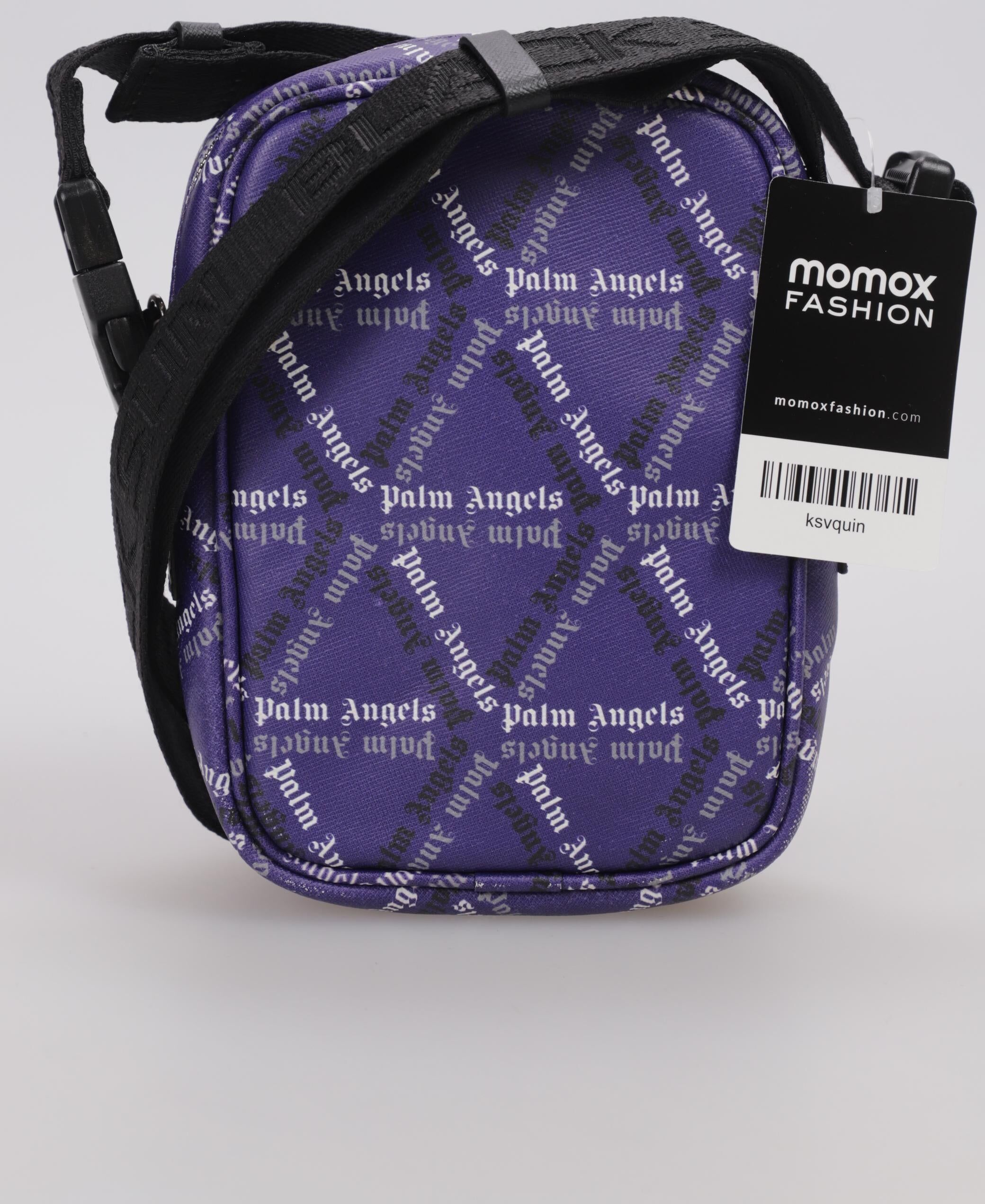 Palm Angels Herren Tasche, Lila, Kunstleder / Synthetik - Second Hand