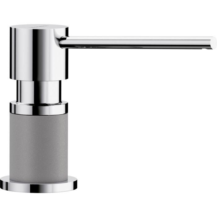 Blanco Spülmittelspender 525811 300ml, SILGRANIT-Look alumetallic/chrom