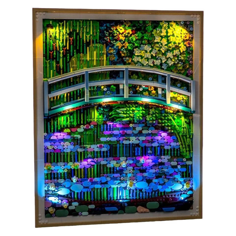 Light my bricks LMB 2.0 LED Licht Set für LEGO 31220 Cloude Monet - Brücke über einen Seerosenteich (31220)