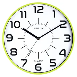 UNiLUX Wanduhr Pop Ø 30 cm grün