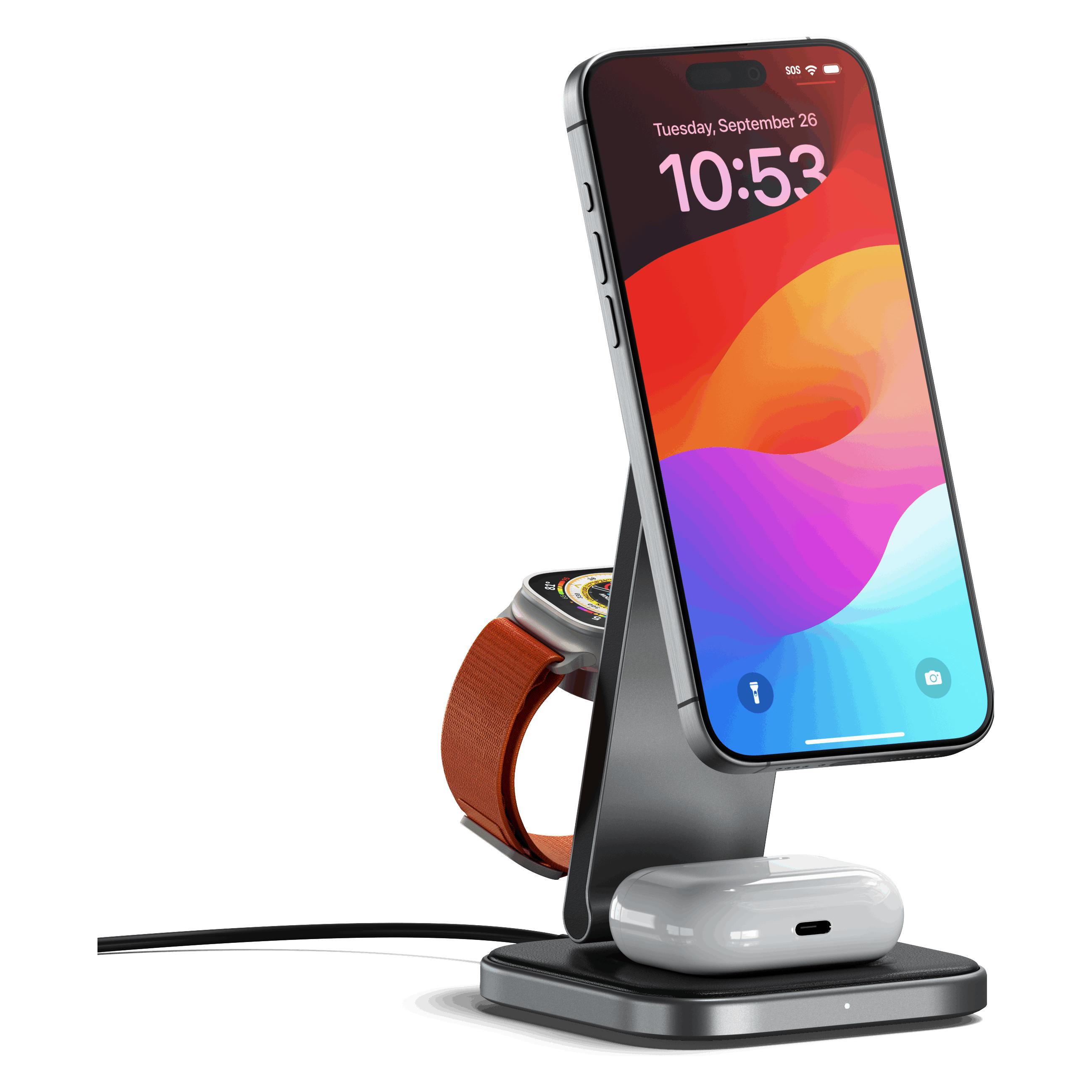 Satechi 3-in-1 Foldable Stand (15 W) (ST-Q31FM-EA)