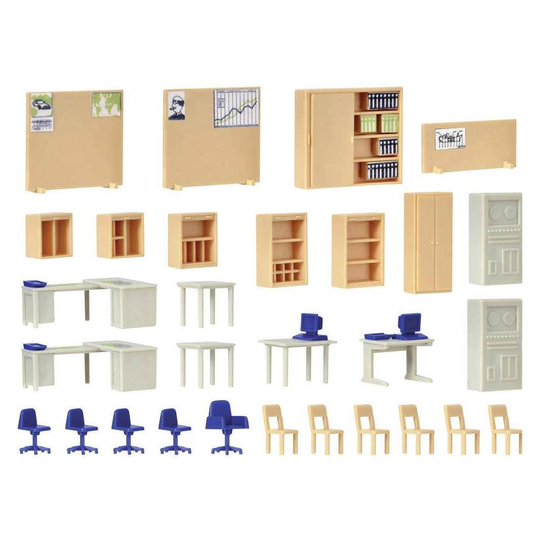 Kibri H0 Deko-Set Büromöbel (38654)