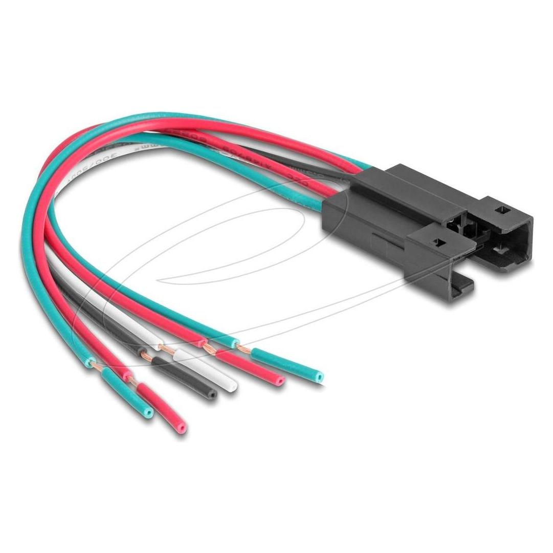 Delock Fassung für 25 mm 6 Pin Taster oder Schalter (90790)