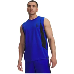 Under Armour, Herren, Sportshirt, Curry Training (S), Blau