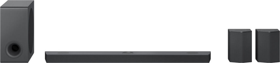 LG S95QR, 9.1.5 Kanäle, 810 W, DTS-HD HR, DTS-HD Master Audio, Dolby Digital Plus, DTS:X, Dolby Atmos, Dolby Digital, DTS Digital..., Bass Blast+, Bass Blast, Film, 96 kHz, 4 Ohm