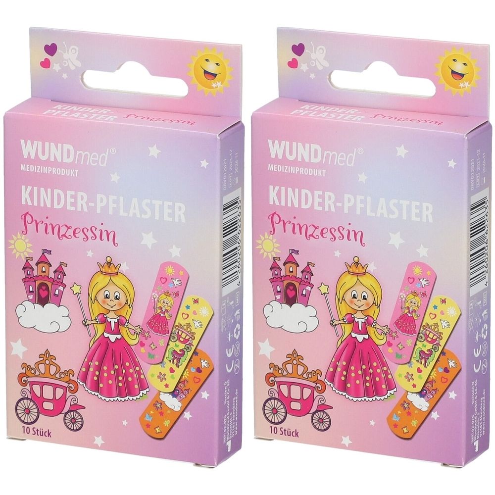 Kinderpflaster Prinzessin 2x 2x10 St Pflaster