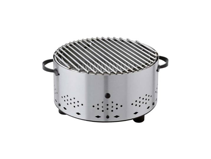 TTM Circle Inox Holzkohlentischgrill