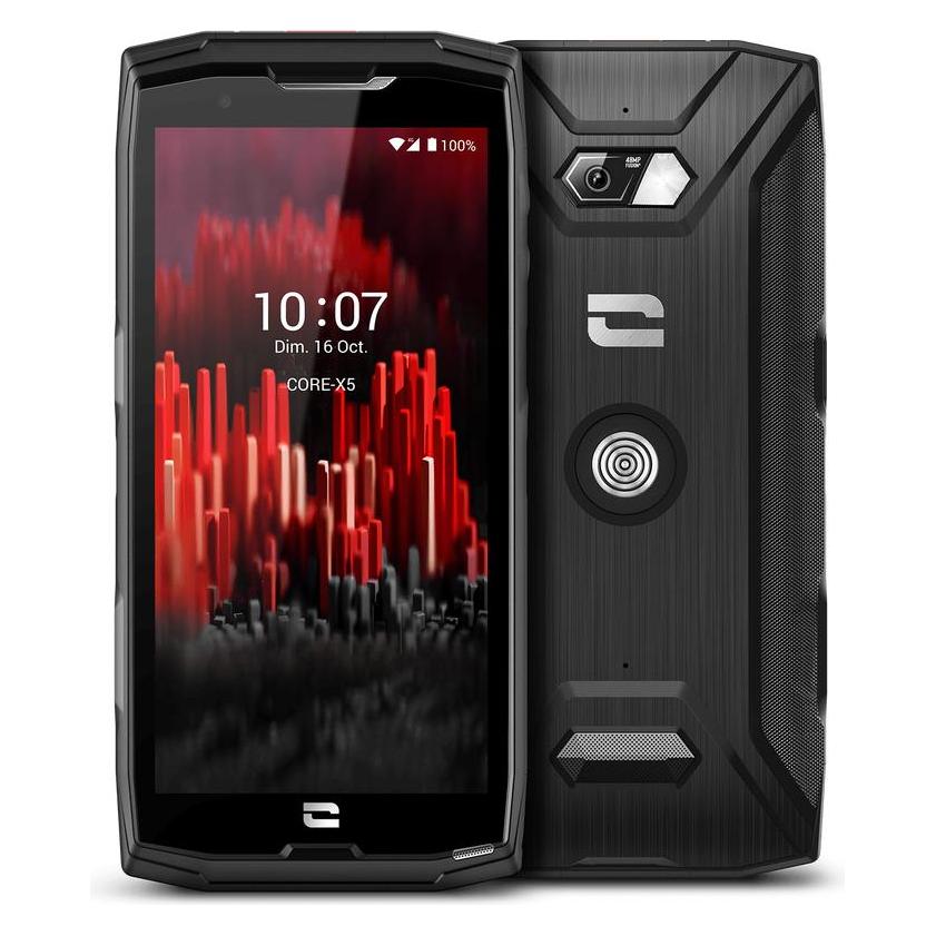 Crosscall Core X5 (128 GB, Schwarz, 5.45", Dual SIM, 4G) (1001012501116)