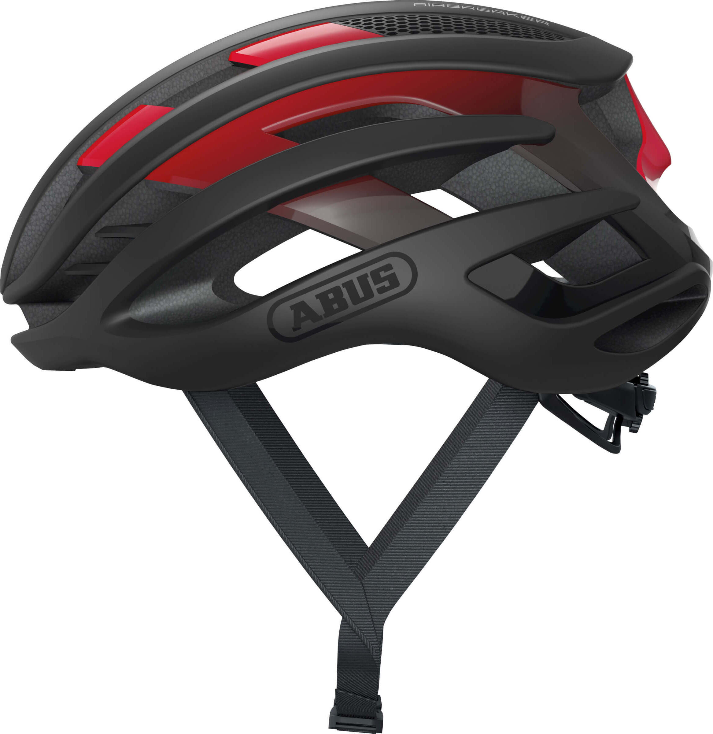 Abus AirBreaker Rennradhelm schwarz rot M