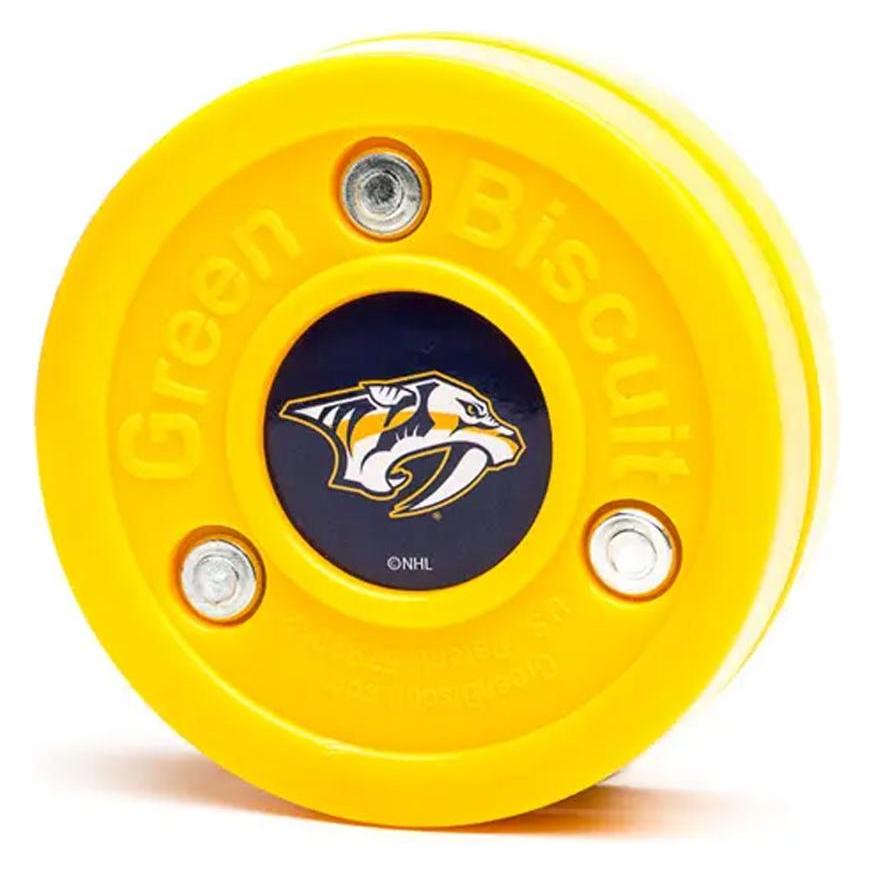 Green Biscuit Trainingspuck - NHL (Nashville Predators) (Green Biscuit)