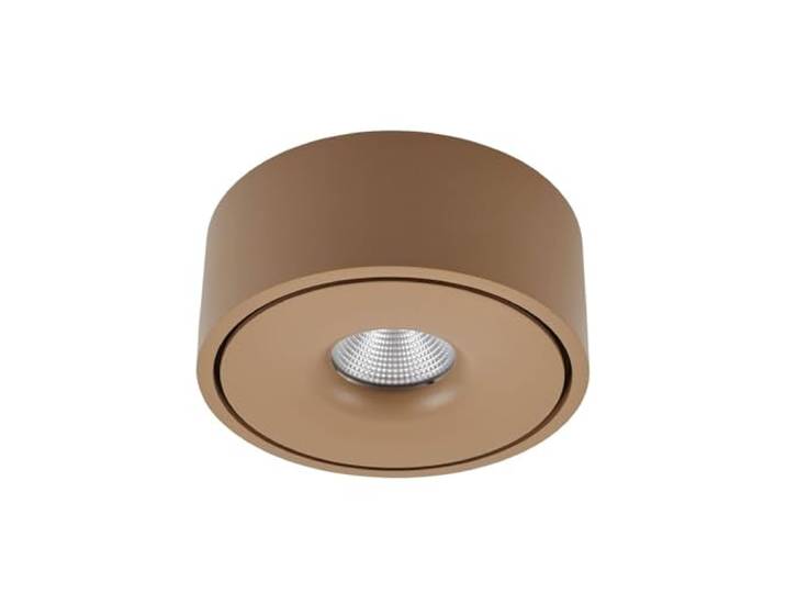 Arcchio LED Deckenleuchte Rotari (Modern) in Braun aus Aluminium (1 flammig,) - Lampe Deckenlampe Flurleuchte