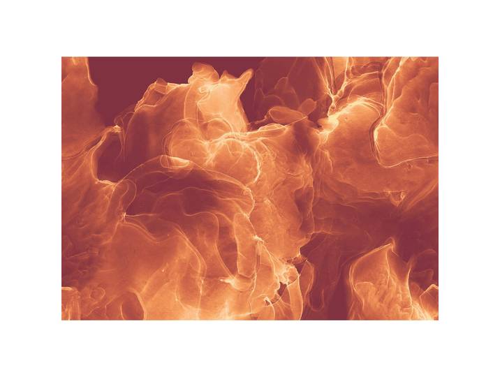 Komar Fototapete, Braun, Gelb, Rot, Papier, 400x280 cm, Tapeten & Wandverkleidungen, Fototapeten