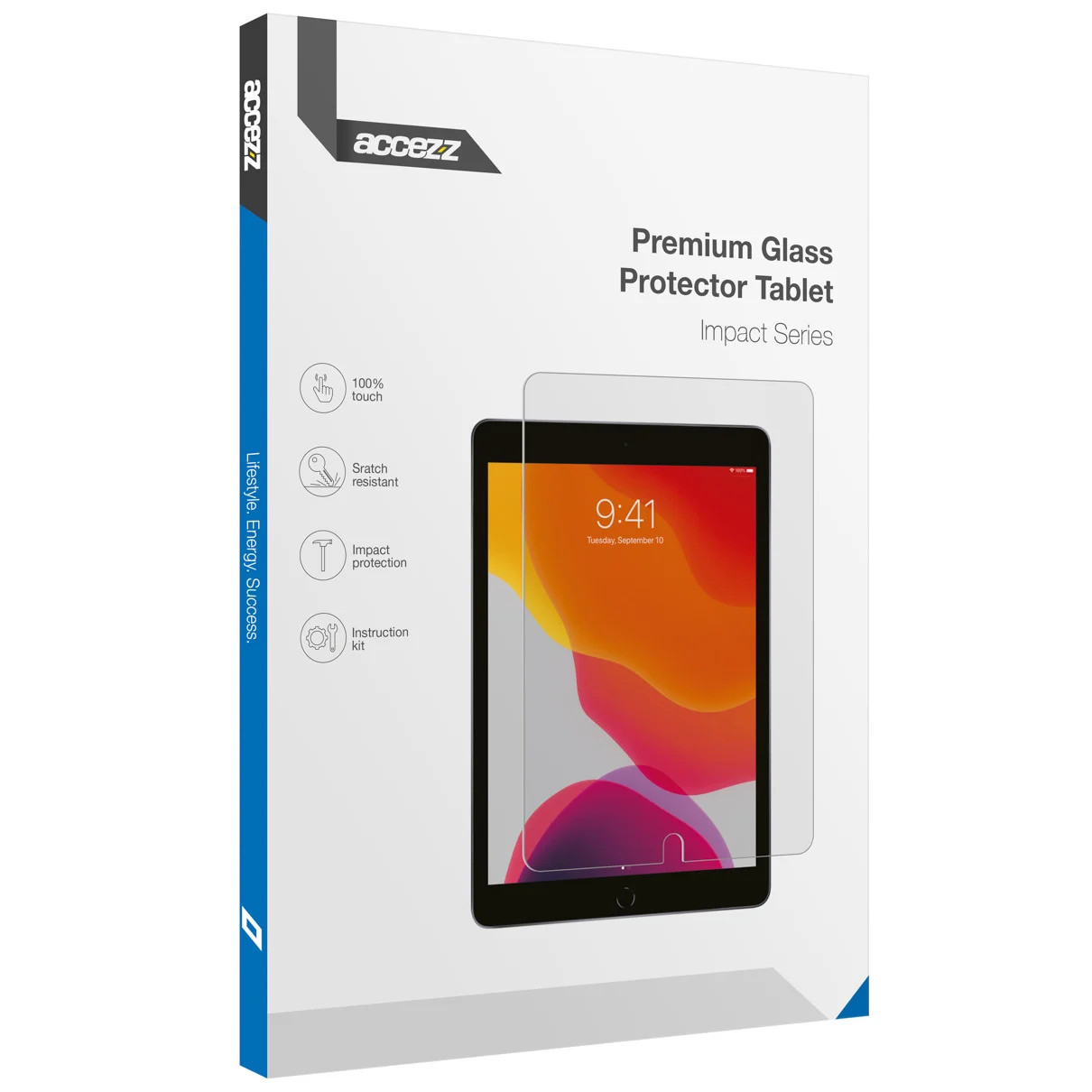 Accezz Premium Glass screenprotector voor Lenovo Tab P11 (2nd gen) Tablet, Transparant