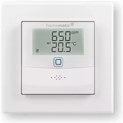 EQ-3 Homematic IP Wired CO2 Sensor HmIPW-SCTHD, Thermometer + Hygrometer, Weiss