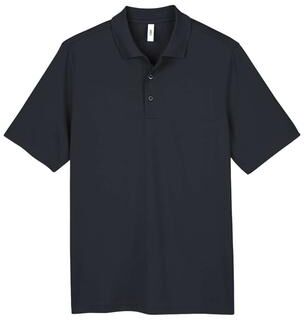CORE365 CE104 Men's Market Snag Protect Mesh Polo Shirt in Black size 3XL   Polyester
