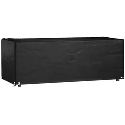 vidaXL Gartenmöbel-Abdeckung 8 Ösen 192x82x65 cm Rechteckig